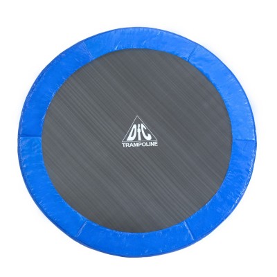 Батут DFC Trampoline Fitness с сеткой 16ft, синий