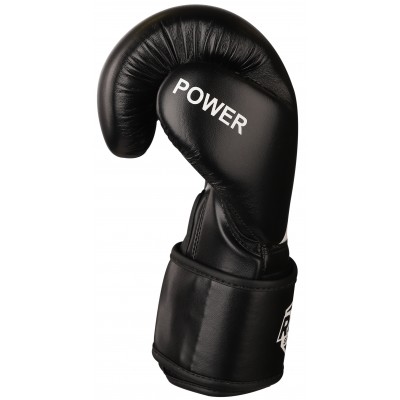 Перчатки боксёрские RSC POWER PU FLEX SB-01-135 12 унций Черно-белый